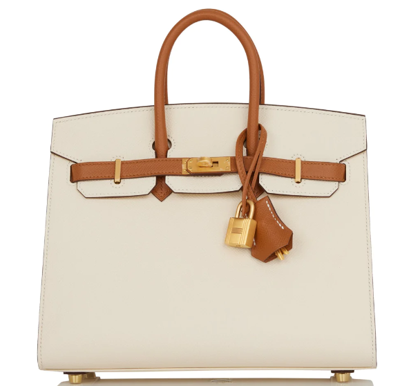 Hermès Nata Epsom Birkin Selllier 25 Gold Hardware, 2023 Available For  Immediate Sale At Sotheby's